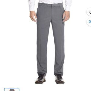 Van Heusen Gray Classic Fit Traveler Pants 44x29